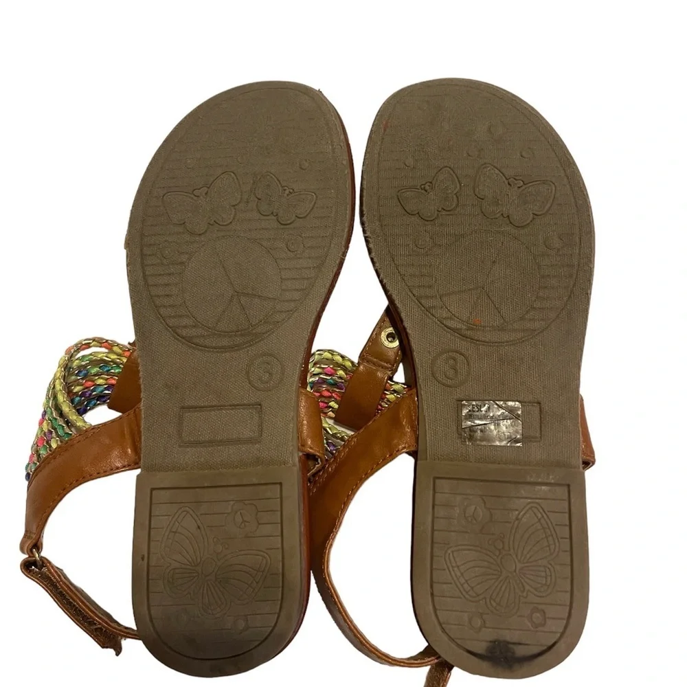 Youth Girls POP girls sandals EUC size 3